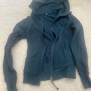Lululemon Full Zip Scuba Women's Blue Hooded Jacket
